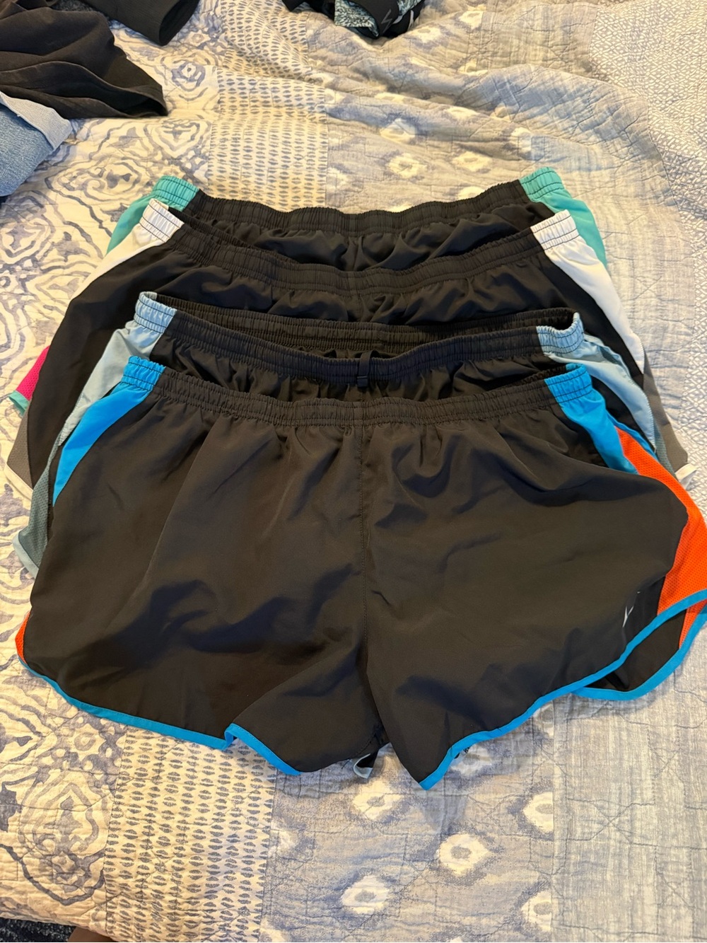 Women’s Nike Black Athletic Shorts Set (4)